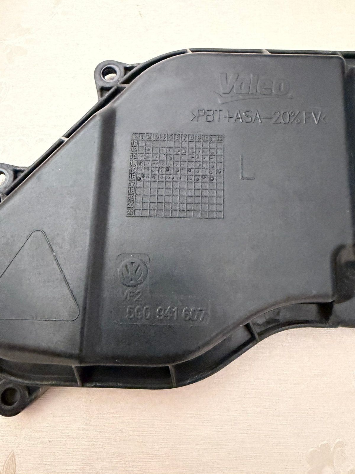 Koplamp afdekkap Volkswagen Golf 7 Valeo, Ophalen of Verzenden, Volkswagen