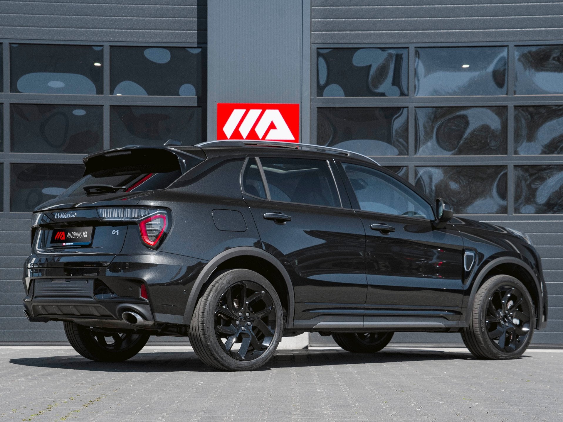 Lynk & Co 01 1.5 Black Edition Panoramadak|Camera|ACC|Stoelv, Automatische klimaatregeling, Stof, Bedrijf, 1854 kg