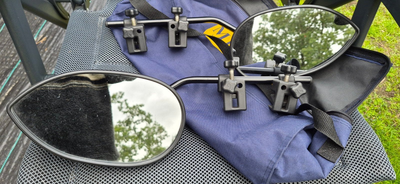 Milenco Aero caravanspiegels, Ophalen of Verzenden, Zo goed als nieuw