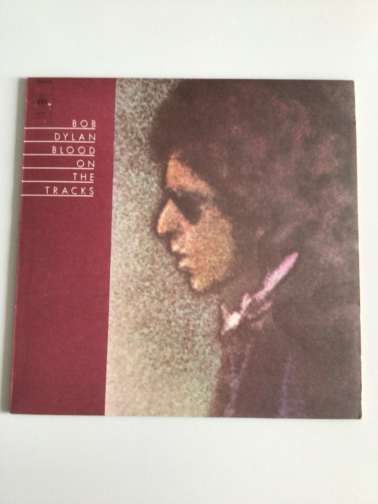LP BOB Dylan, Blood on the tracks, Ophalen, LP, Zo goed als nieuw, Poprock