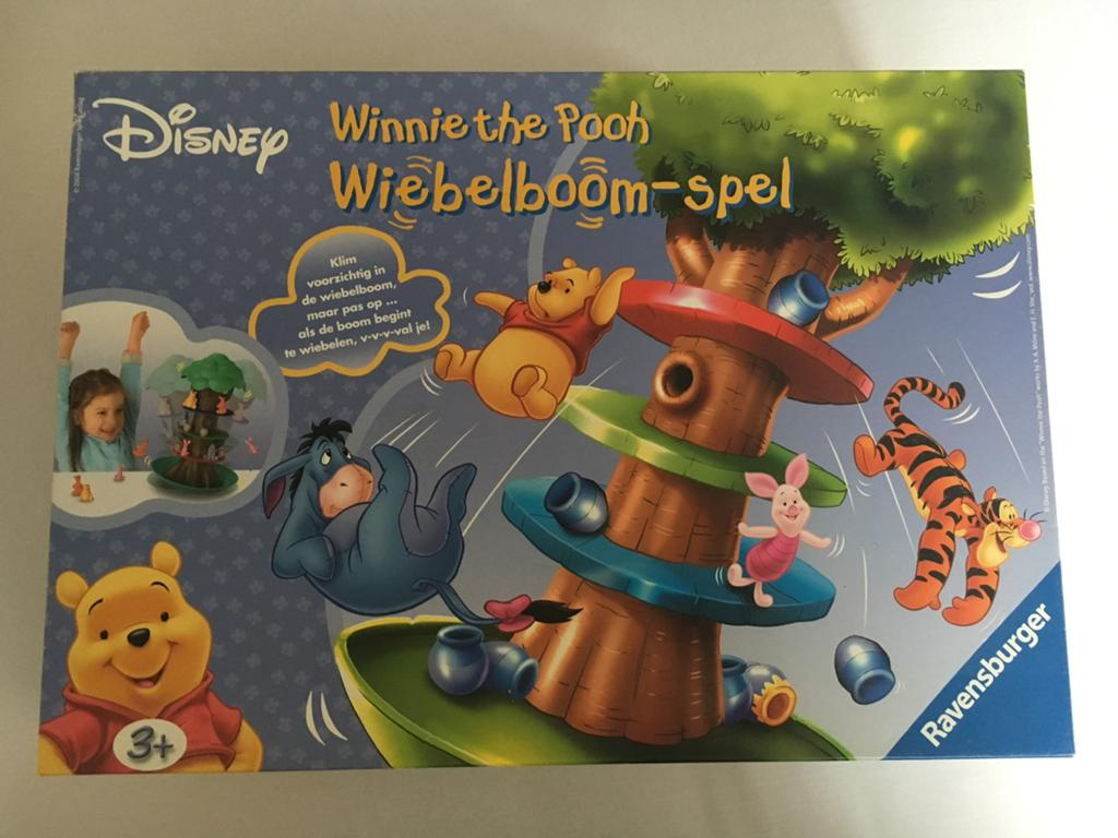 Winnie the Pooh wiebelspel !, Drie of vier spelers, Ophalen, Zo goed als nieuw