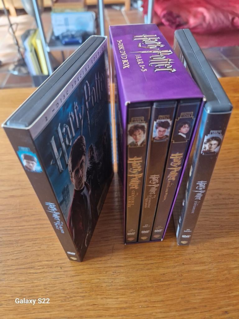 Harry Potter dvd's, Verzamelen, Harry Potter, Ophalen, Zo goed als nieuw