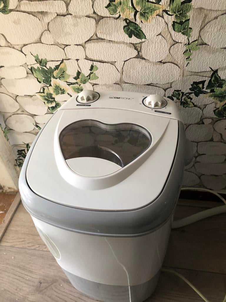 Compacte Clatronic mini wasmachine - ideaal voor kleine ruim, Witgoed en Apparatuur, Wasmachines, Minder dan 85 cm, Minder dan 4 kg