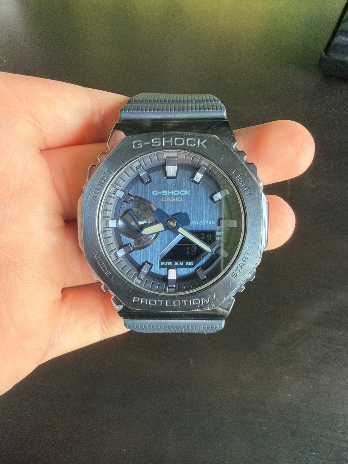 Casio G-Shock GA-2100 horloge - Zo goed als nieuw, Sieraden, Tassen en Uiterlijk, Horloges | Heren, Ophalen, Casio, Kunststof