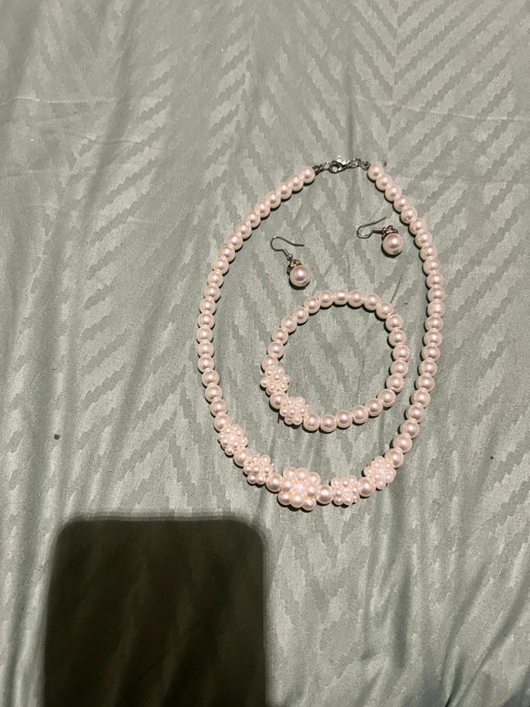 Sieraden, Ophalen of Verzenden, Nieuw, Wit, Overige materialen