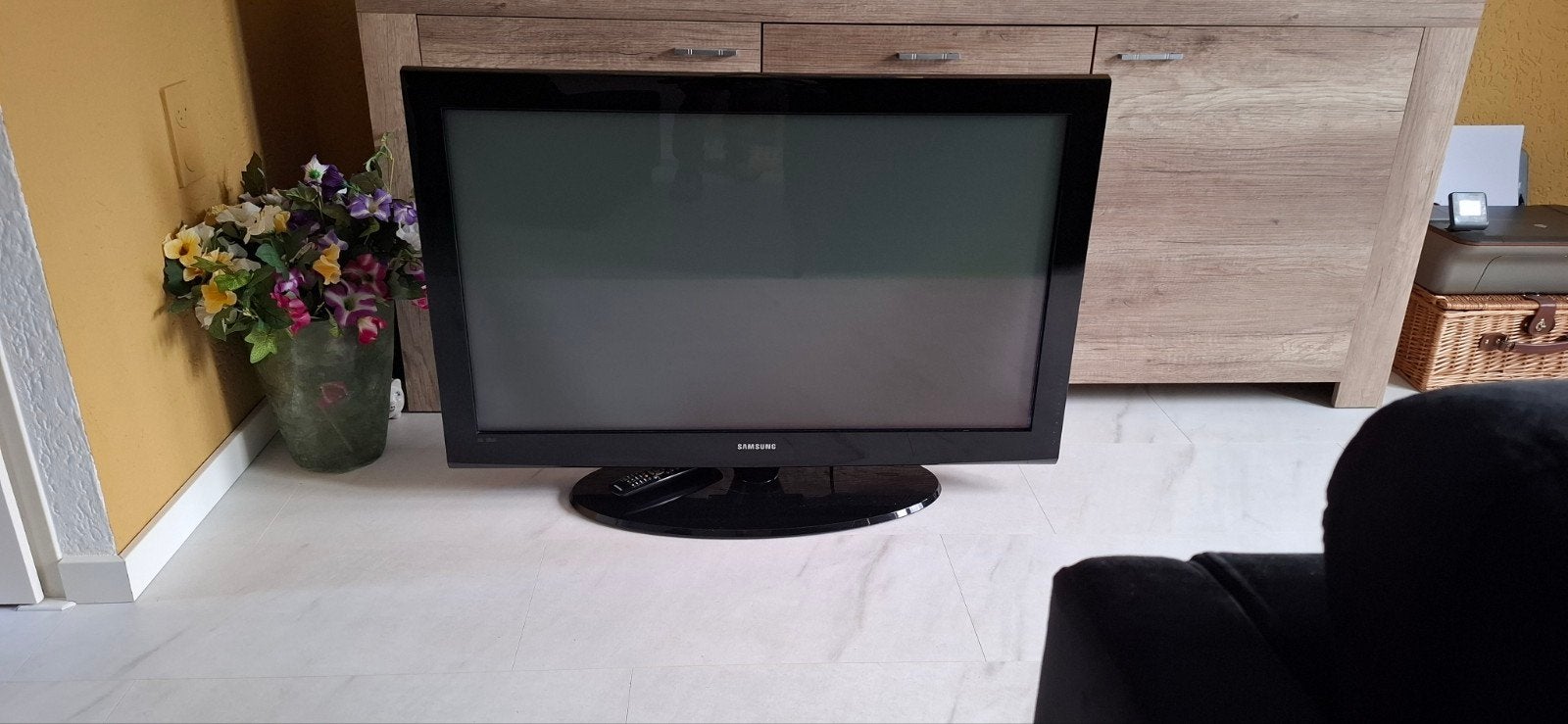 Samsung plasma tv, zwart, Audio, Tv en Foto, Ophalen, 100 cm of meer, 50 Hz, Samsung