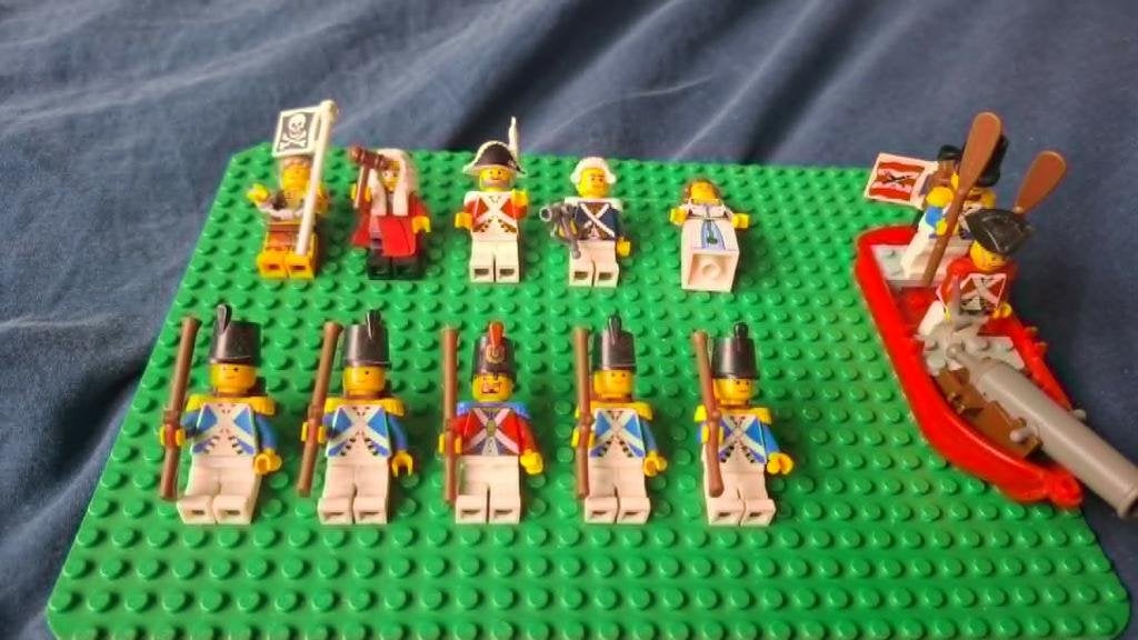 pirate/ imparial battle packs, Compleet, Lego, Zo goed als nieuw, Minifiguur