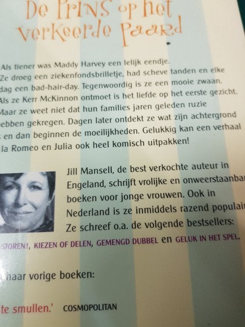 boek ,de prins op het verkeerde paard, Ophalen of Verzenden