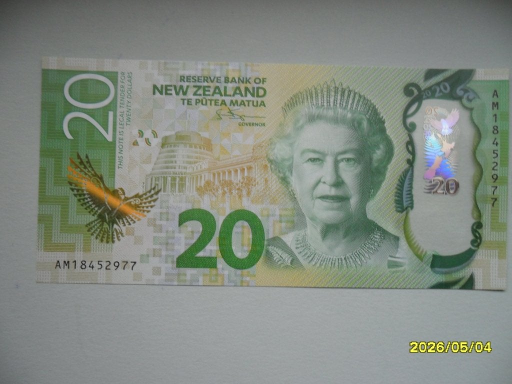 Nieuw Zeeland #193 [2018] / 20 dollars UNC, Postzegels en Munten, Bankbiljetten | Oceanië, Verzenden, Los biljet
