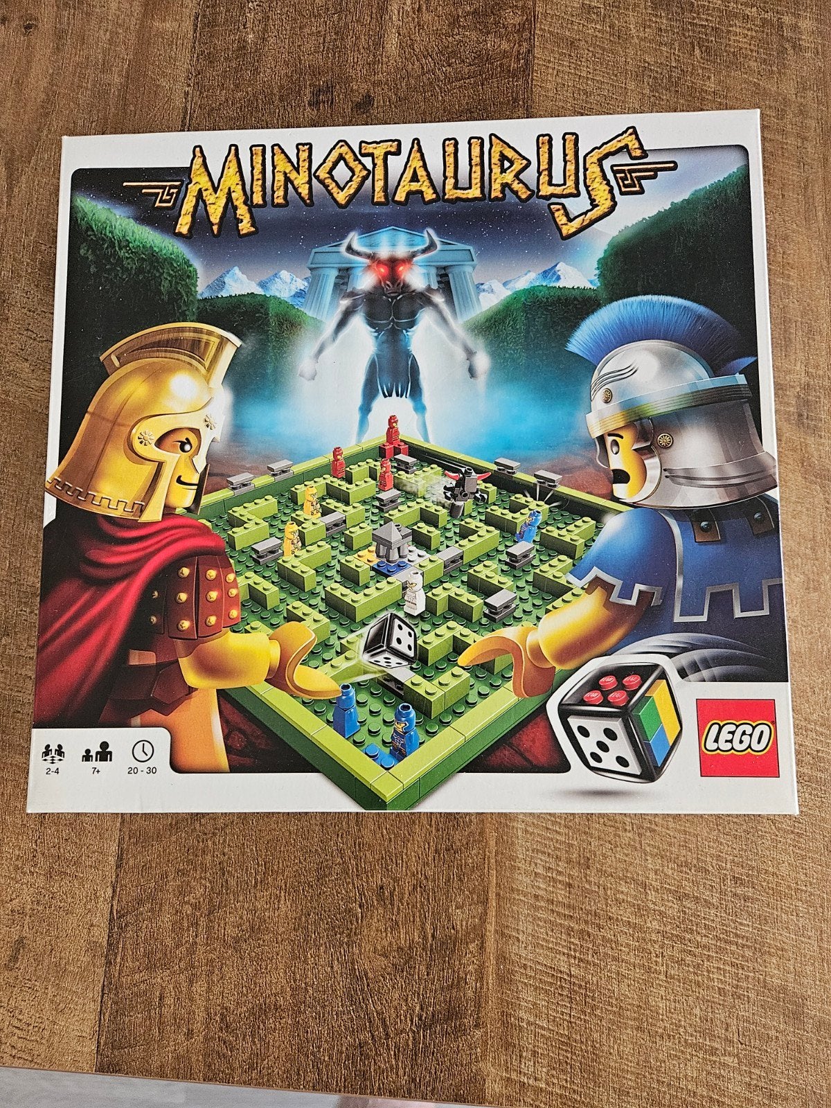 LEGO Minotaurus Bordspel 3841, Een of twee spelers, Ophalen of Verzenden, Zo goed als nieuw, LEGO