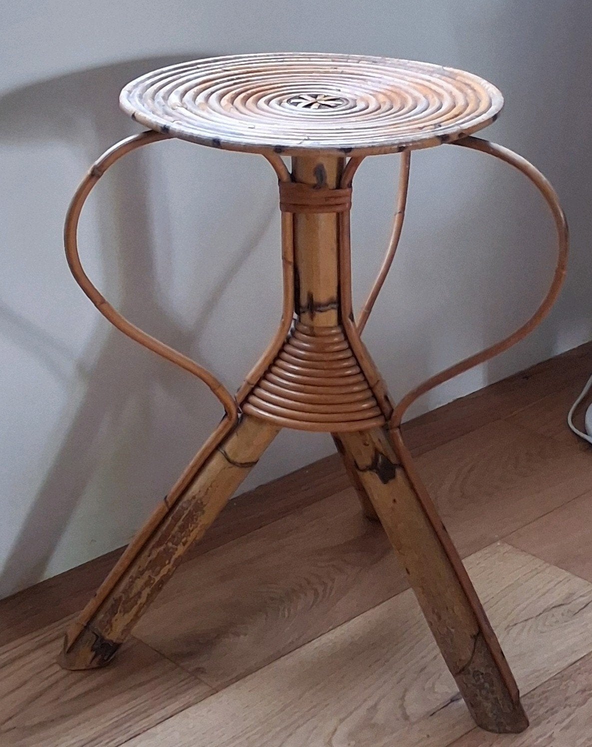 Rotan / bamboe plantentafel Rohe
jaren 50
Rohé Noordwolde.
M, Ophalen of Verzenden