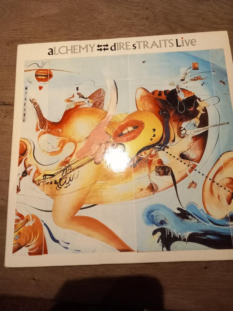 DIRE STRAITS ALCHEMY DUBBEL LP NL PERSING VG++, Ophalen of Verzenden, Zo goed als nieuw, 12 inch
