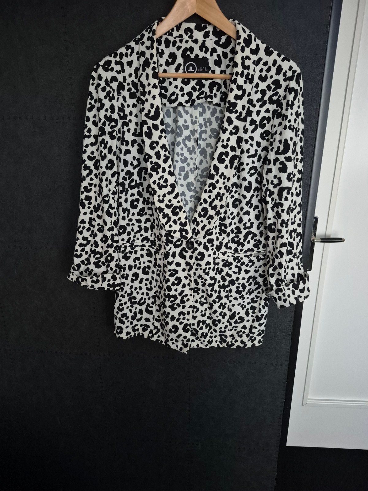 jane lushka jasje, Verzenden, Zo goed als nieuw, Maat 46/48 (XL) of groter, Zwart