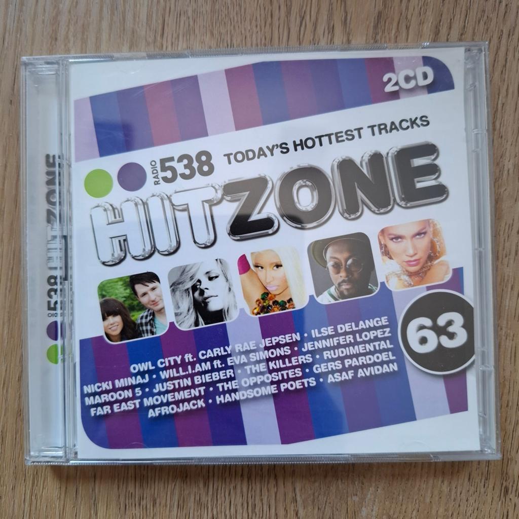 Radio 538 Hitzone 63 - 2CD (2012), Ophalen of Verzenden, Zo goed als nieuw