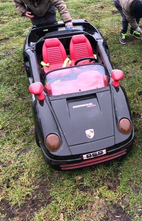 Zeldzame Vintage Toys Toys Porsche 959 Kinderauto’s, Ophalen of Verzenden, Gebruikt