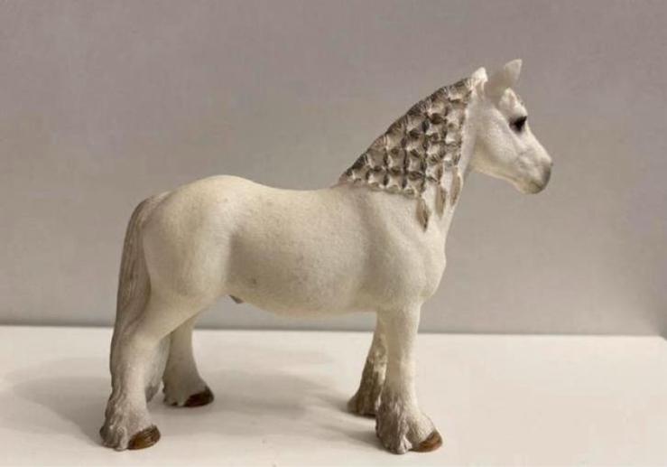 Schleich Fellpony Hengst ~ 13739, Ophalen of Verzenden, Zo goed als nieuw, Paard, Beeldje of Figuurtje