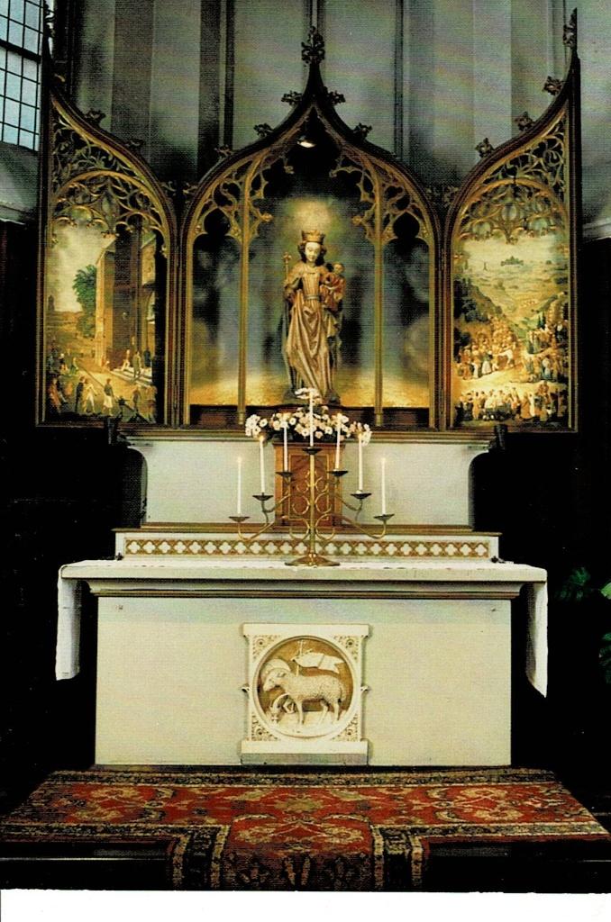 Arnhem, interieur St. Martinuskerk, Ophalen of Verzenden, Ongelopen, Gelderland