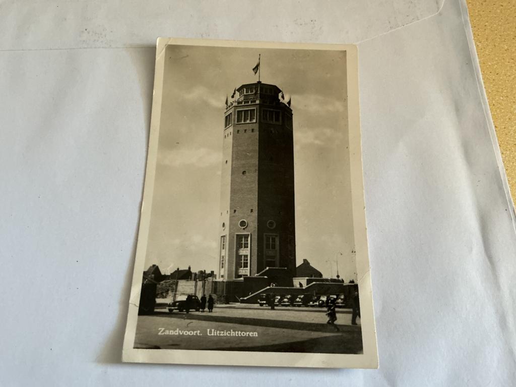 O160 Zandvoort Uitzichttoren, Ophalen of Verzenden, Voor 1920, Noord-Holland