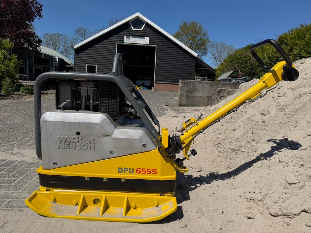 Wacker Neuson trilplaat DPU 6555 (8-2010), Tuin en Terras, Hand-tuingereedschap, Ophalen, Gebruikt
