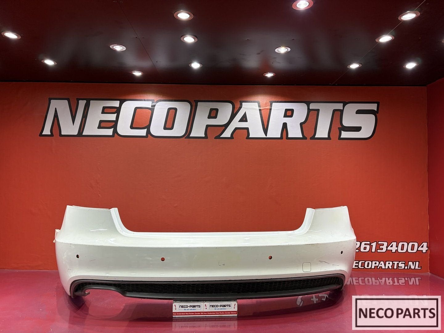 AUDI A5 8T FACELIFT S-LINE ACHTERBUMPER PDC ORIGINEEL BUMPER, Gebruikt, -, -, Achter