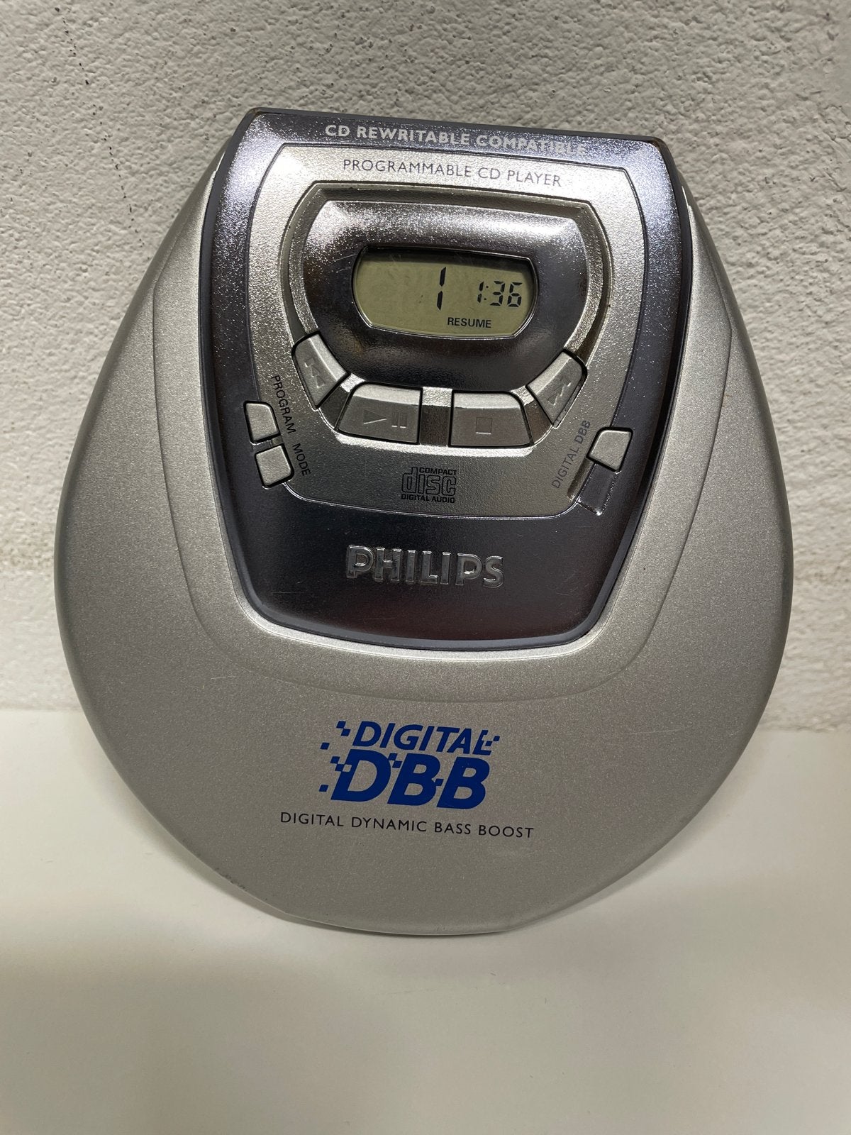 Philips Draagbare CD-speler met Digital DBB, Ophalen of Verzenden