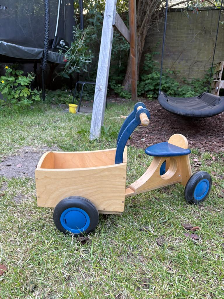 Houten loopfiets, Ophalen of Verzenden, Zo goed als nieuw, Overige merken