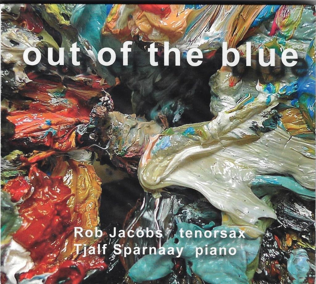 Rob Jacobs (tenorsax)& Sparnaay (piano)- Out of the Blue, Verzenden, 1980 tot heden, Zo goed als nieuw, Jazz