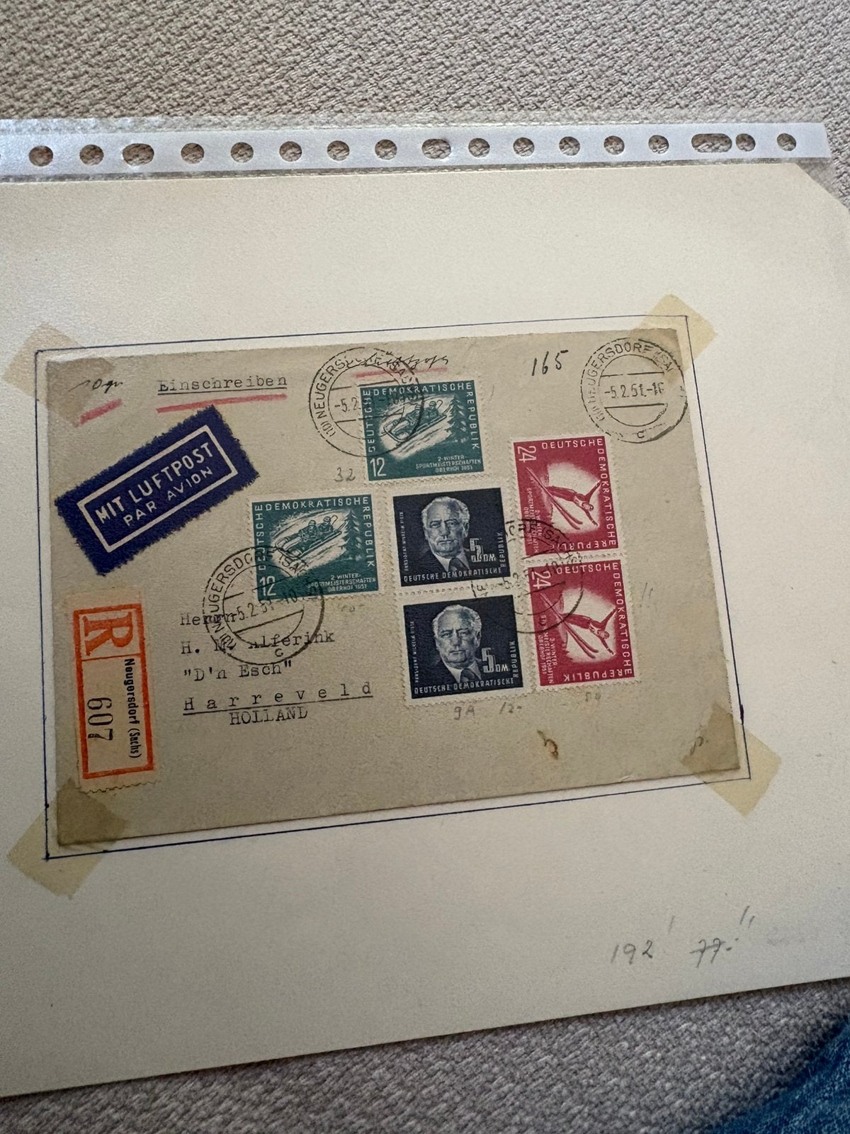 Mooie verzameling poststukken, Ophalen of Verzenden, Buitenland