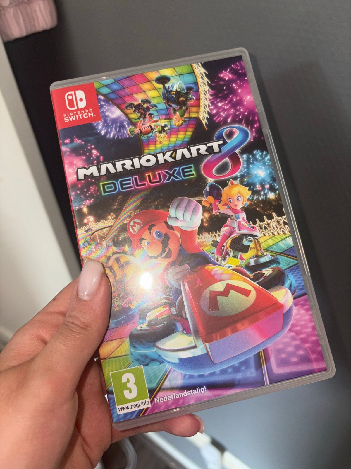 Mario Kart 8 Deluxe - Nintendo Switch, Ophalen of Verzenden, Zo goed als nieuw, Met games