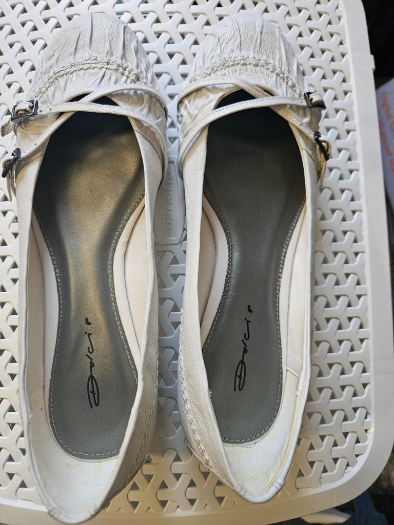 Dolcis witte schoenen maat 41 zo goed als nieuw, Dolcis, Wit, Zo goed als nieuw, Ballerina's