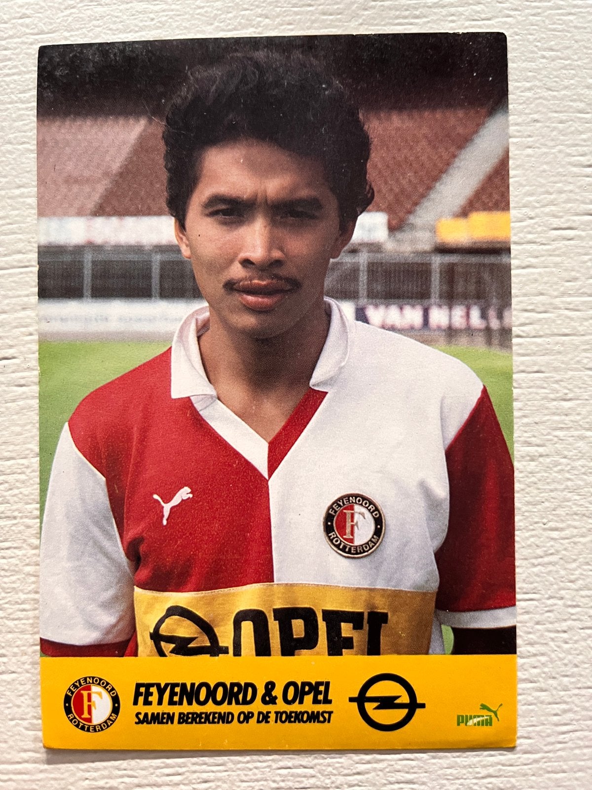 Feyenoord spelerskaart Carli, Ophalen of Verzenden, Zo goed als nieuw, Feyenoord, Spelerskaart