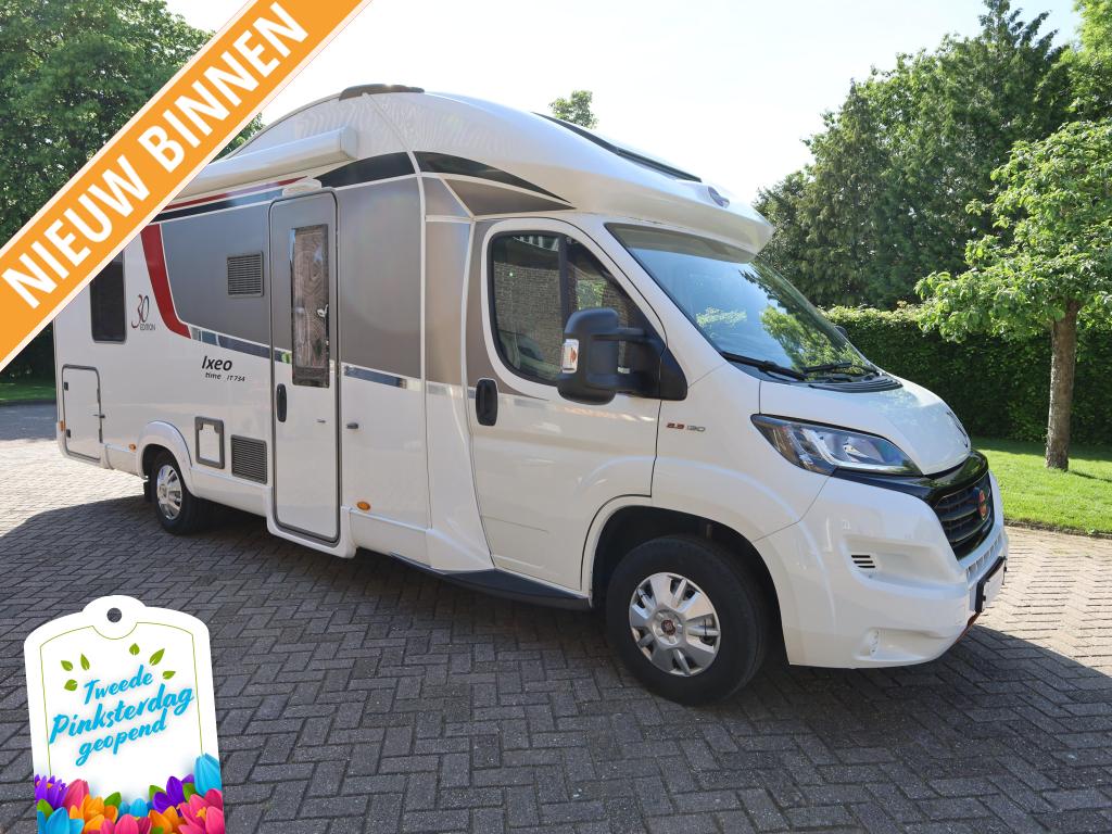 Bürstner Ixeo Time IT 734 dakairco en trekhaak, Caravans en Kamperen, Campers, Niet ingevuld, Ringverwarming, Fiat, Bedrijf