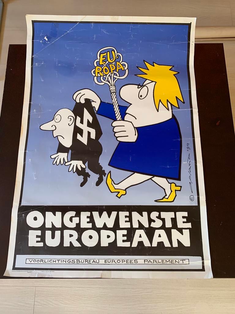 Poster Opland 1994      L 65- B 45 cm dik papier., Ophalen, Gebruikt, A1 t/m A3