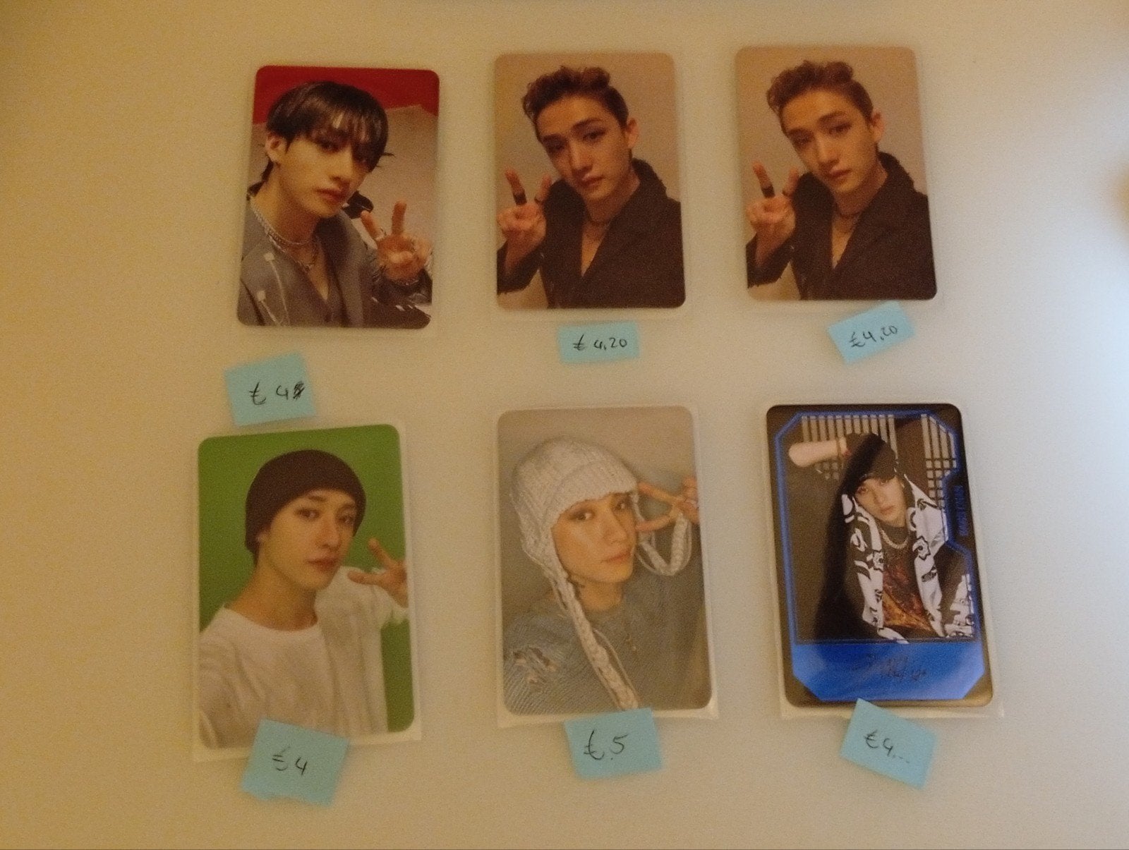 Bangchan Straykids Photocards, Verzamelen, Verzenden, Zo goed als nieuw, Foto of Kaart