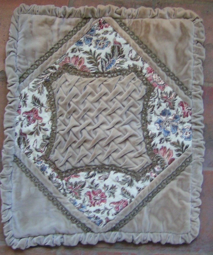 barok fluwelen kussenhoes nr DD 790, Huis en Inrichting, Verzenden, Zo goed als nieuw, Rechthoekig