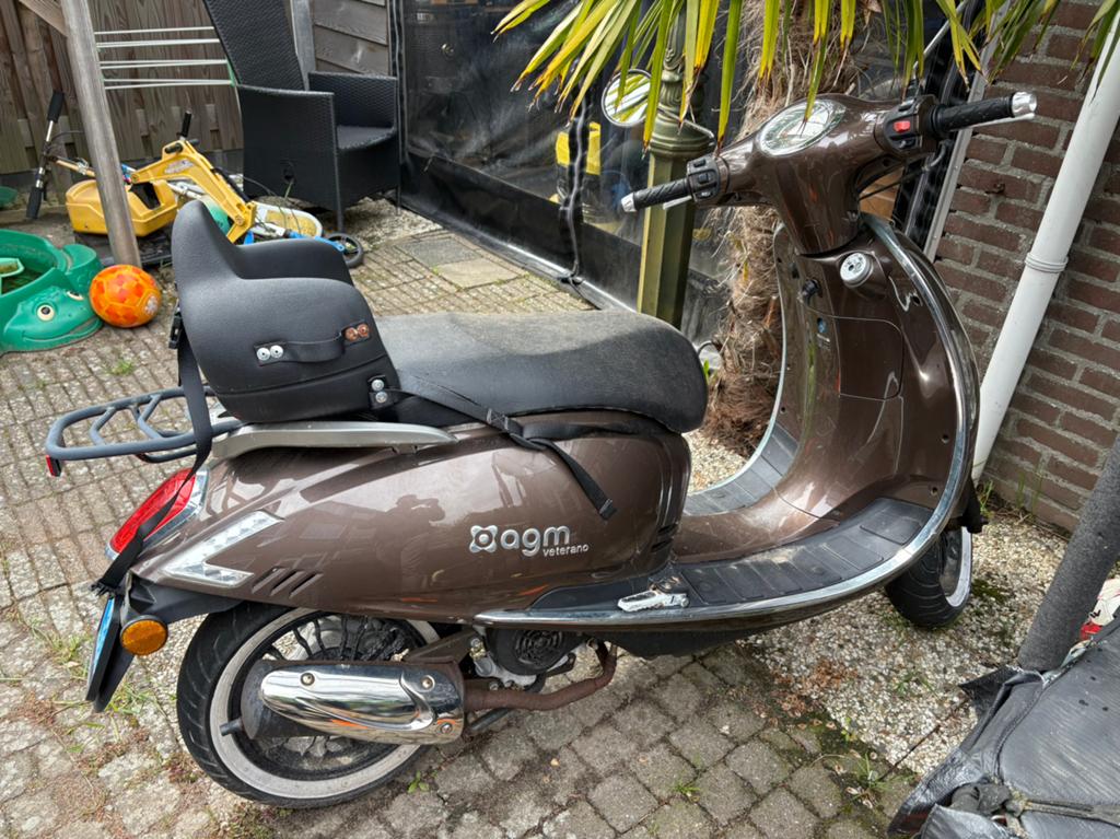 Leuke opknap scooter, Fietsen en Brommers, Ophalen, Gebruikt, Benzine