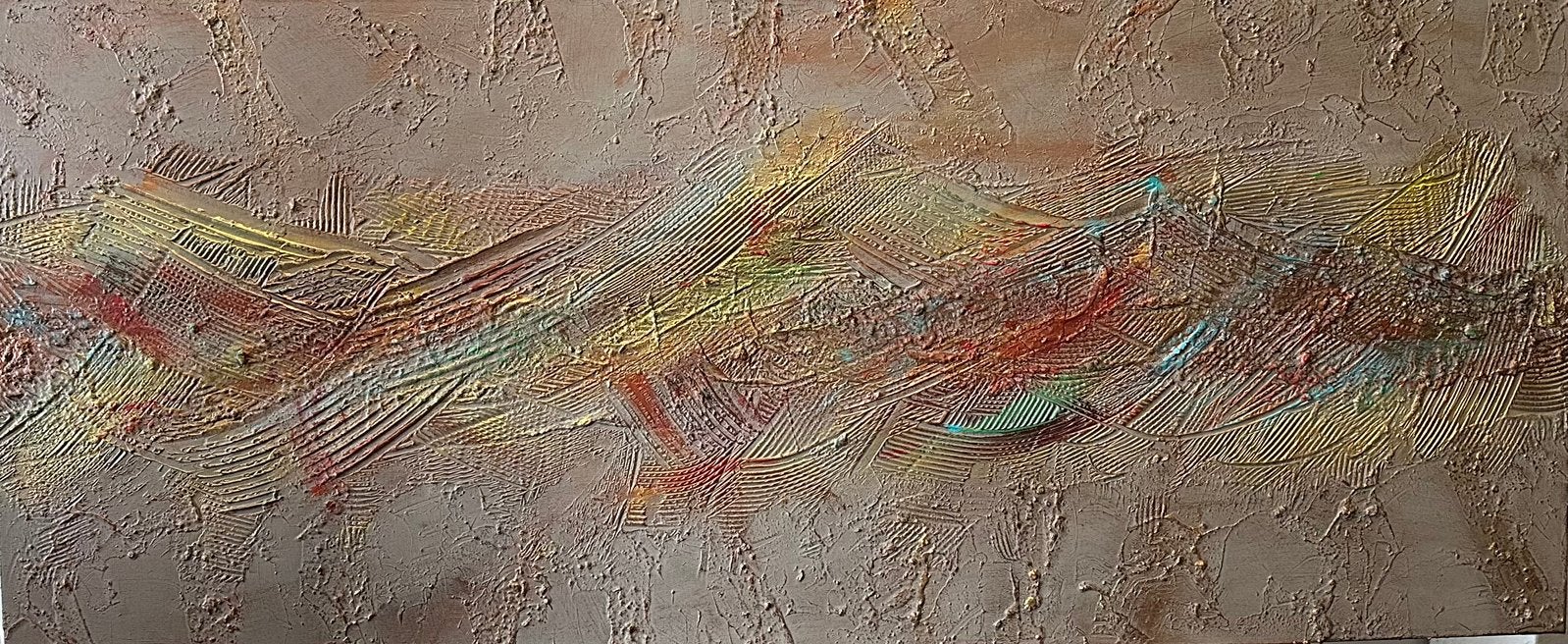 Valera- Abstract- Handgeschilderd- Uniek- XXL, Ophalen of Verzenden