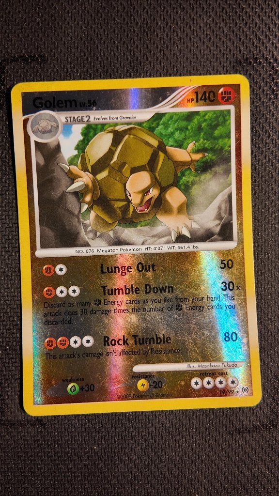 Golem 19 Arceus | Pokemon kaart, Ophalen, Zo goed als nieuw, Losse kaart, Foil