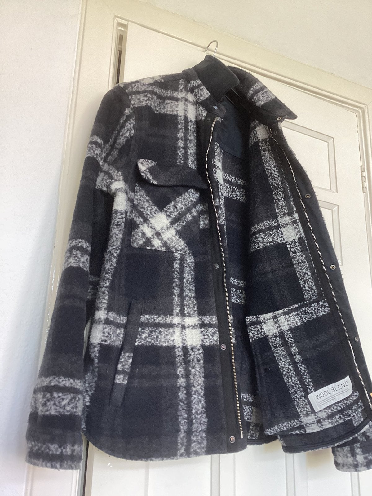 ZGAN Hallinger Houthakkers vest jas colbert Mt XL, Kleding | Heren, Ophalen, Zo goed als nieuw, Maat 52/54 (L), Blauw