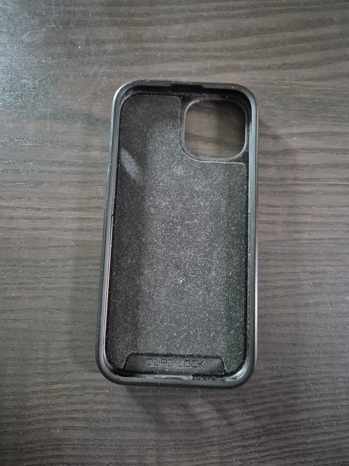 Quad Lock hoesje voor iPhone 15 - werk goed, IPhone 15, Zwart, Quad Lock, Hoesje of Tasje