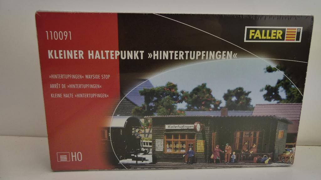 Faller H0 NIEUW bouwdoos Halte Hintertupfingen ovp 110091, Hobby en Vrije tijd, Modeltreinen | H0, Nieuw, Brug, Tunnel of Gebouw