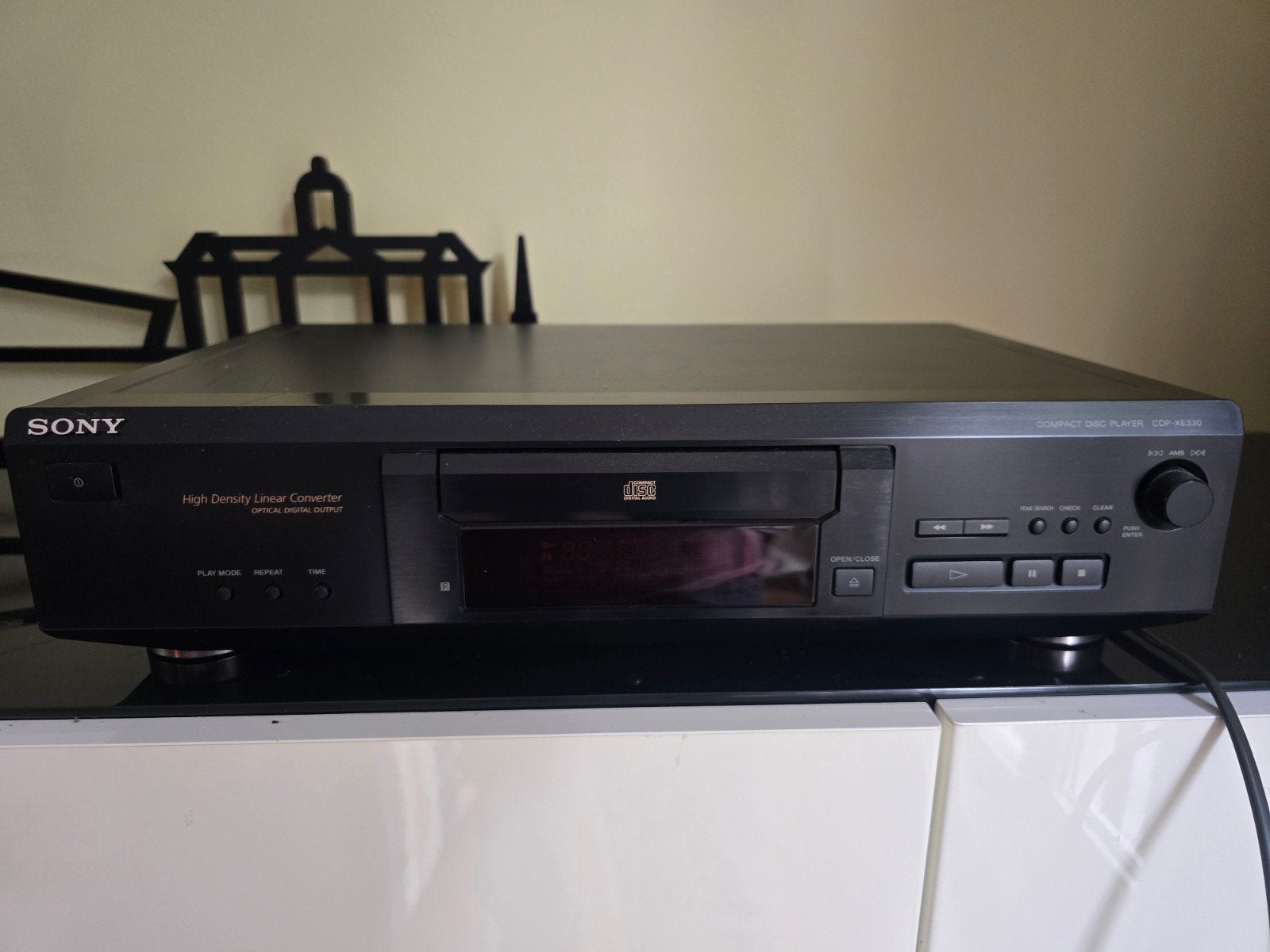Sony CD Speler CDP-XE330 - Uitstekende staat, Ophalen of Verzenden, Gebruikt, Sony
