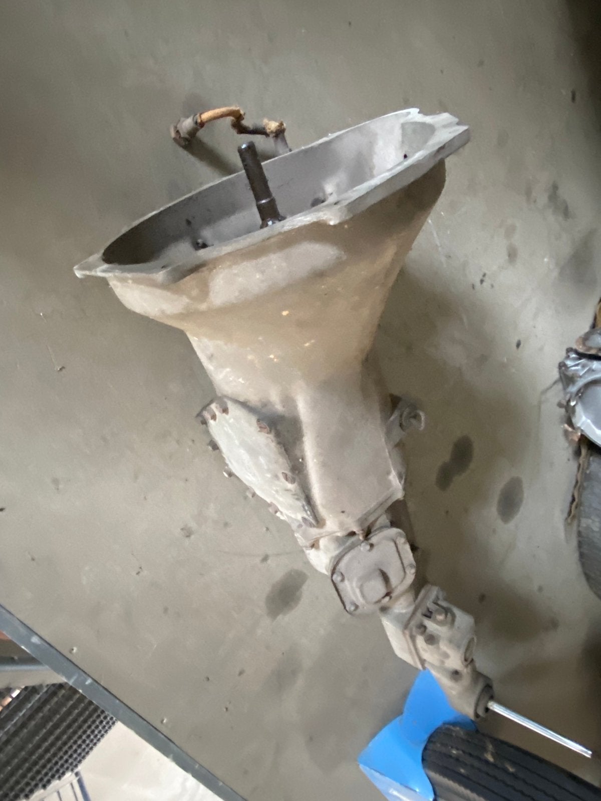 MG-A versnellingsbak, Ophalen, Oldtimer onderdelen