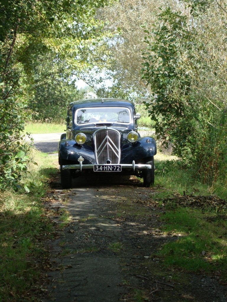 Prachtige Citroën 11BL, blauw /petrol, Stof, Citroën, Blauw, Handgeschakeld