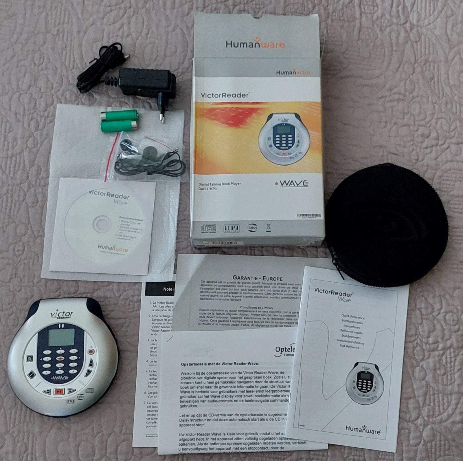 Victor Reader Wave DMP207 Draagbare MP3/CD Speler, Ophalen of Verzenden, Zo goed als nieuw