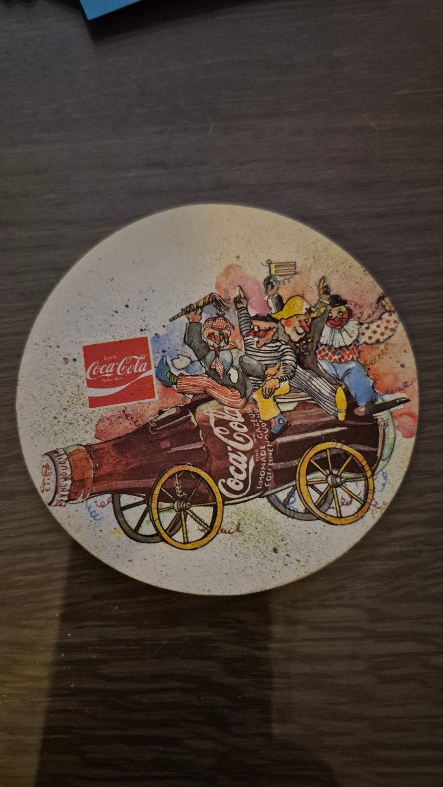 Vintage Coca-Cola Sticker - Uniek Design, Ophalen of Verzenden, Gebruikt, Merk