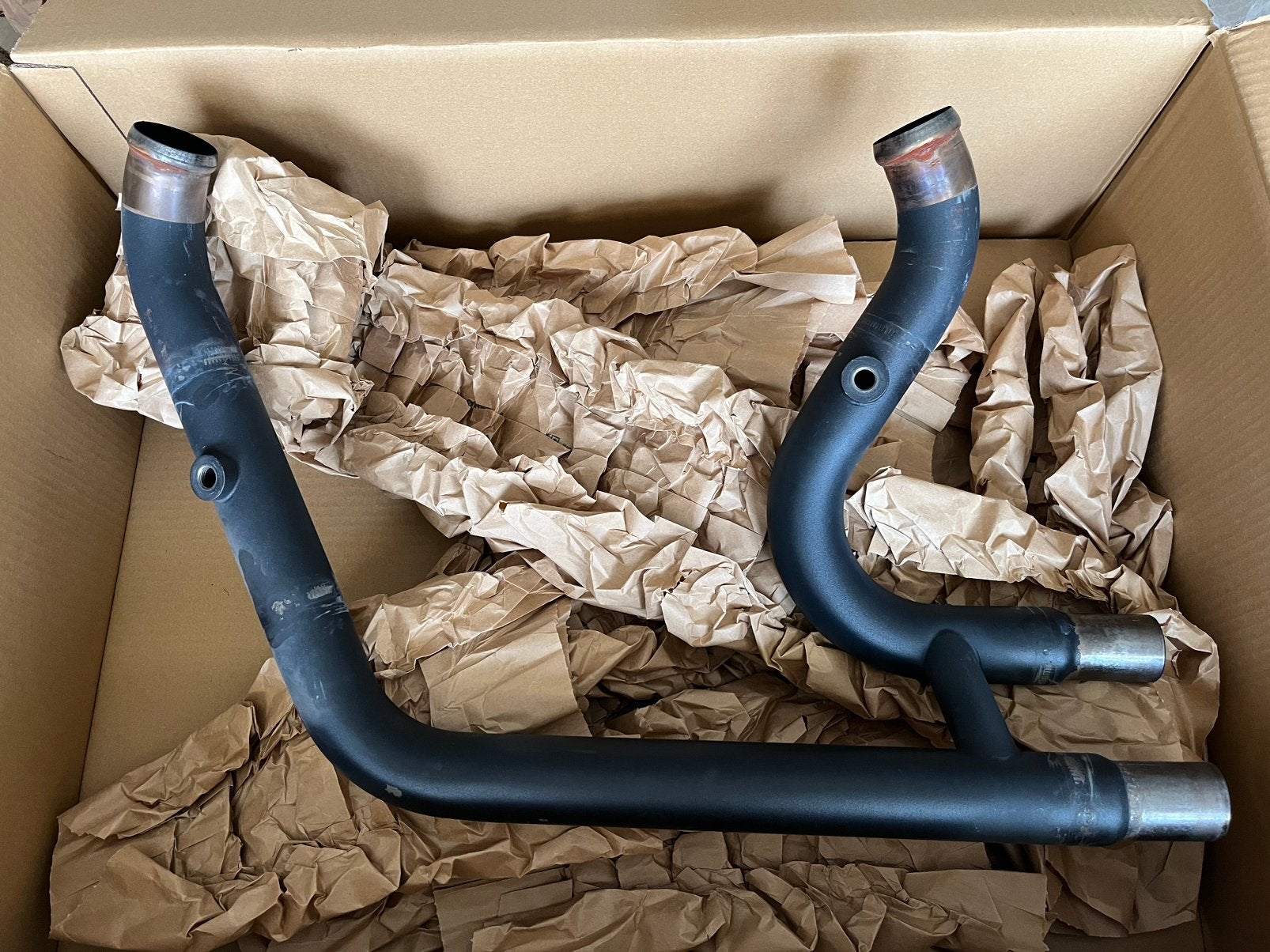 Dr. Jekill & Mr. Hyde HD Softail uitlaat bocht M8 2021-up, Ophalen of Verzenden, Gebruikt