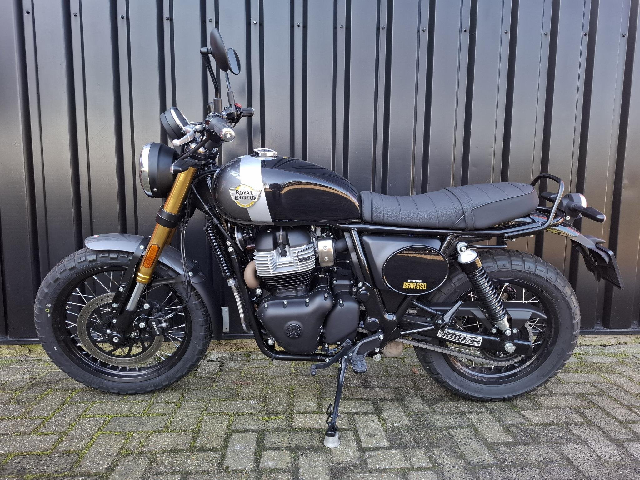 Royal Enfield Interceptor Bear 650, LED Verlichting, 648 cc, Bedrijf, Toermotor
