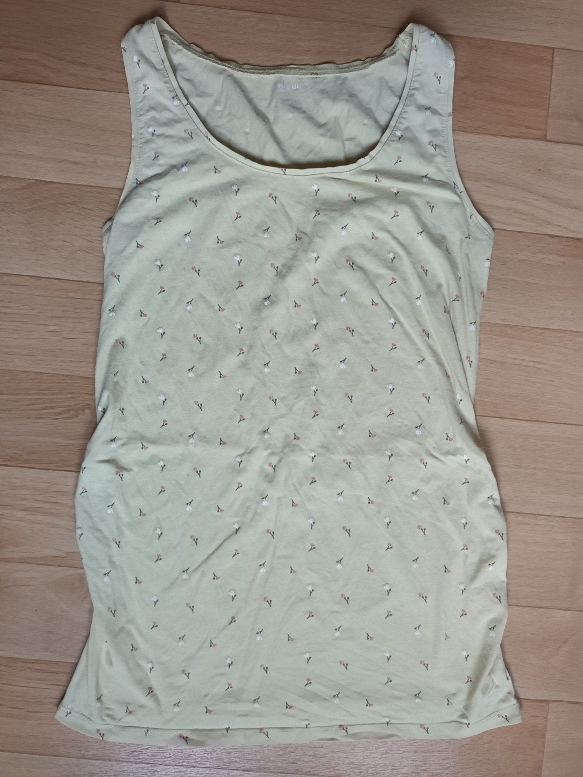 Kiabi maat S 36 top topje hemd hempje zwangerschapstop, Kiabi, Maat 36 (S), Gedragen, Shirt of Top