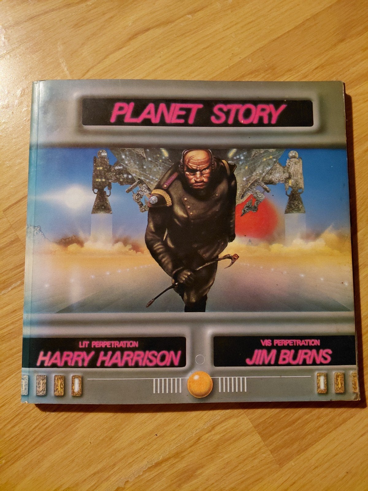 PLANET STORY Harrison / Burns Engelstalige editie Softcover, Boeken, Science fiction, Ophalen of Verzenden